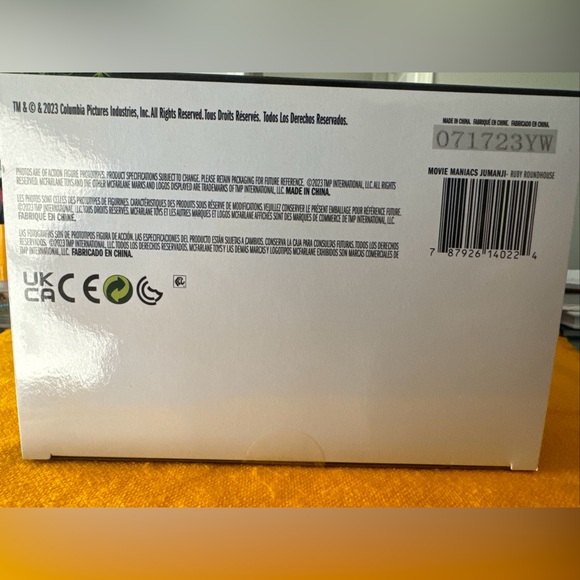 Mcfarlane Toys Movie Maniacs "Jumanji" Ruby Roundhouse 6" Posed Figure - NIB - Picture 7 of 7